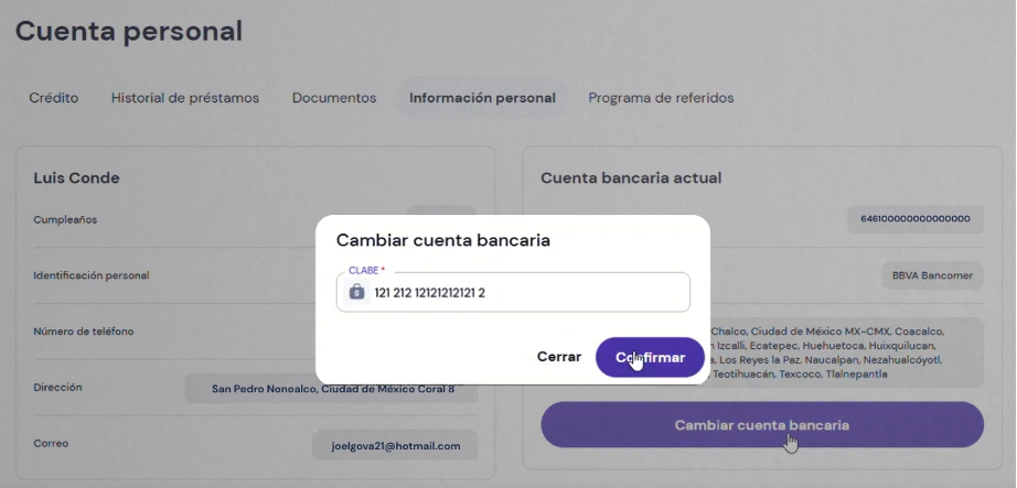 Haz el cambio