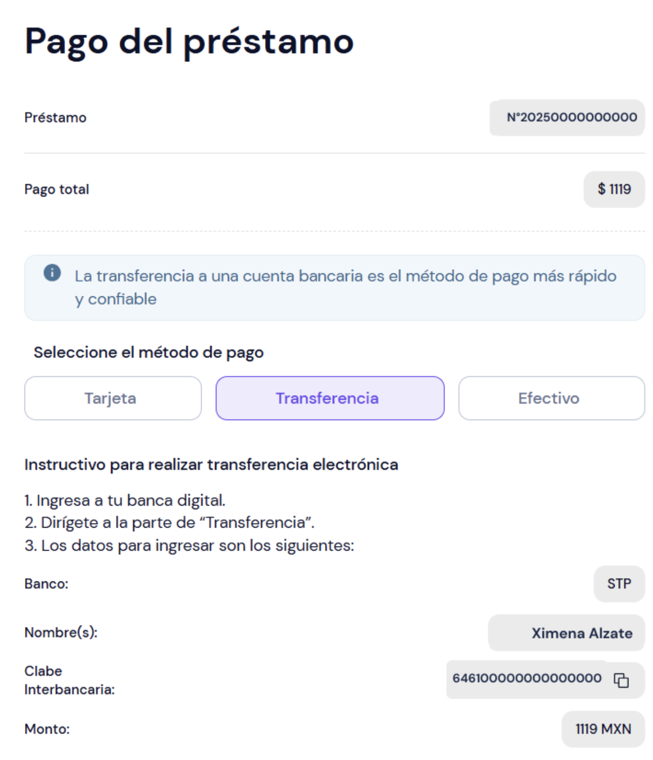 Selecciona la opción más conveniente para ti (más detalles en la siguiente sección)
